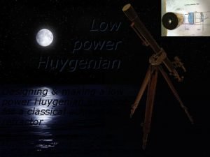 Huygenian eyepiece