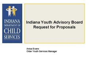 Indiana youth advisory board