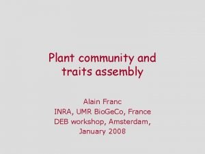 Alain franc Alain franc