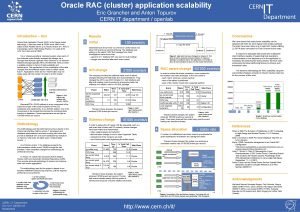 Ash report for rac Ash report for rac