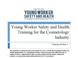 Safety and health policy example