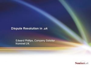 Dispute Resolution in uk Edward Phillips Company Solicitor