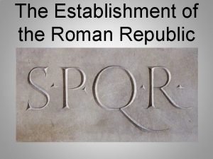 Roman republic geography