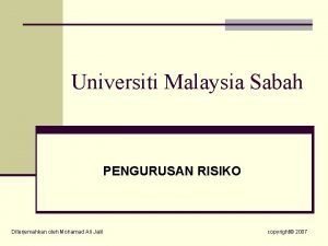 Universiti putra malaysia
