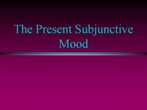 Cruzar subjunctive