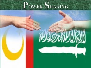Power sharing among different social groups in india