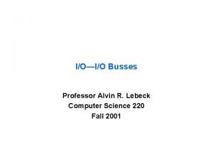 Alvin lebeck