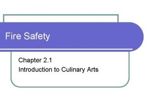 Culinary crossword 2.1 fire safety Culinary crossword 2.1 fire safety