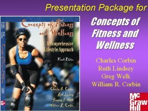 Health and fitness presentation