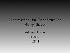 The grandfather by gary soto summary