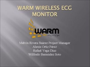 Wireless ecg machine project