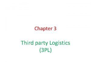 3pi logistics vendors