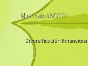 Matriz ansoff de netflix