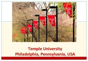Temple university admission requirements