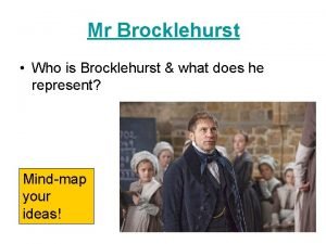 Mr brocklehurst