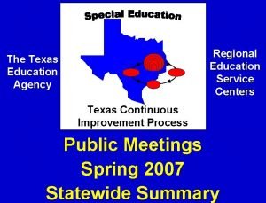 Texas regional education service centers