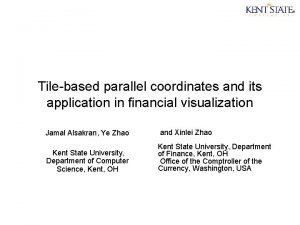 Tilebased parallel coordinates and its application in financial