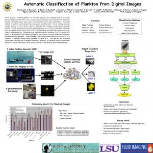 Automatic Classification of Plankton from Digital Images M