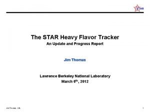 The STAR Heavy Flavor Tracker An Update and