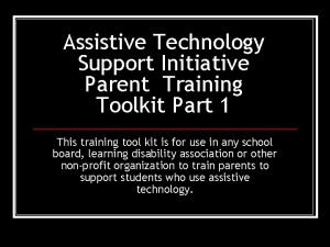 Don johnson assistive technology