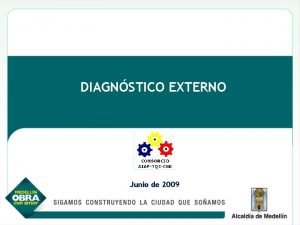 DIAGNSTICO EXTERNO Junio de 2009 FICHA TCNICA Objetivo