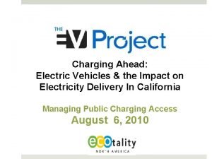 Charging Ahead Electric Vehicles the Impact on Electricity