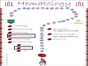 Antimalarial Drugs Munir Gharaibeh MD Ph D MHPE