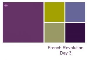 French Revolution Day 3 Review see Instead of