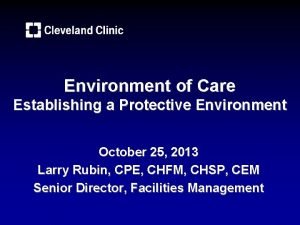 Protective environment room Protective environment room