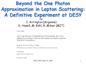 Beyond the One Photon Approximation in Lepton Scattering