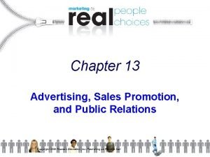 Sales promotion and public relations