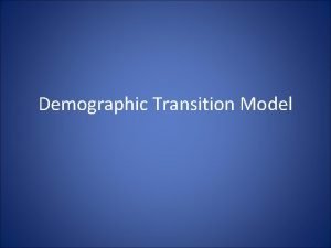 Chile demographic transition model