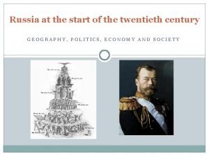 Russia at the start of the twentieth century