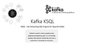 Ksql demo