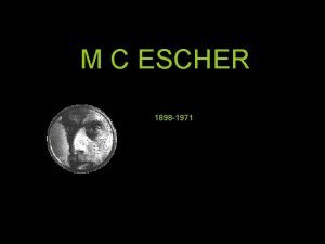 M.c. escher castrovalva (1930)