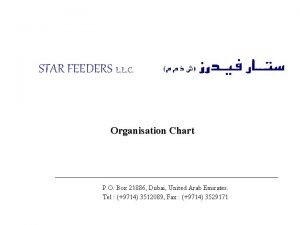 Star feeders Star feeders