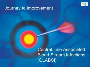 Journey to Improvement Central Line Associated Blood Stream