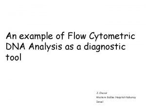 An example of Flow Cytometric DNA Analysis as