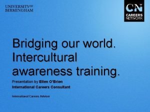 Cultural awareness training presentation