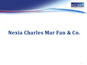 Nexia charles mar fan
