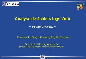 Analyse de fichiers logs Web Projet LP STID