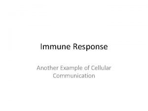 Cell response