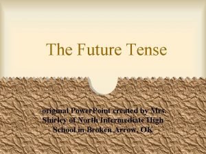 Trabajo future tense Trabajo future tense