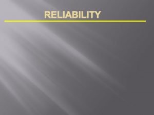 Split half method of reliability
