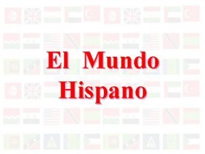 El Mundo Hispano Team races http www purposegames