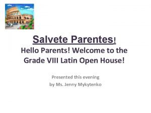 Parentes latin