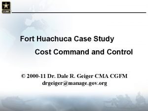 Fort huachuca garrison commander