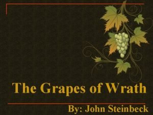 Grapes of wrath meaning of title