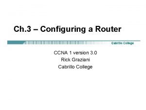 Ccna 200-301 ppt slides download