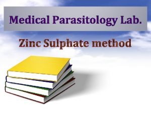 Zinc sulphate flotation technique principle